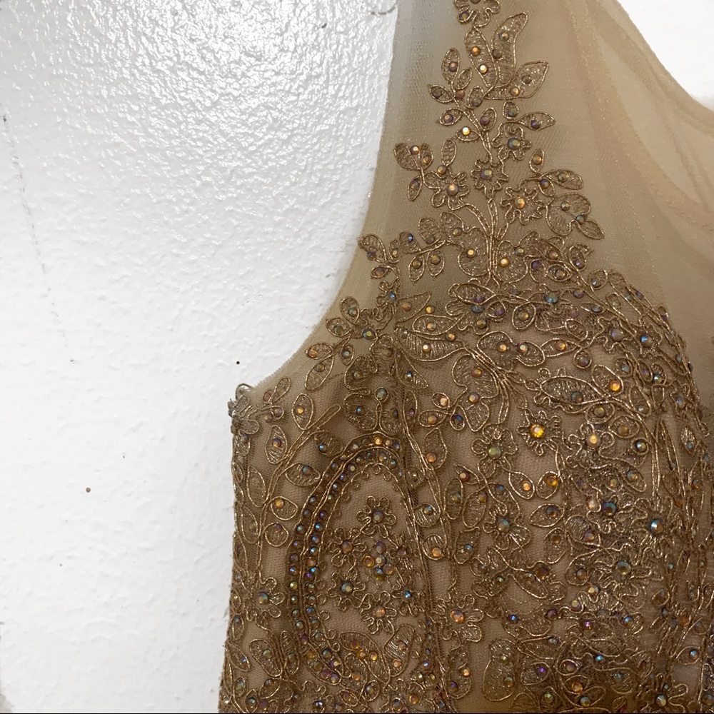 Champagne Colored Dress